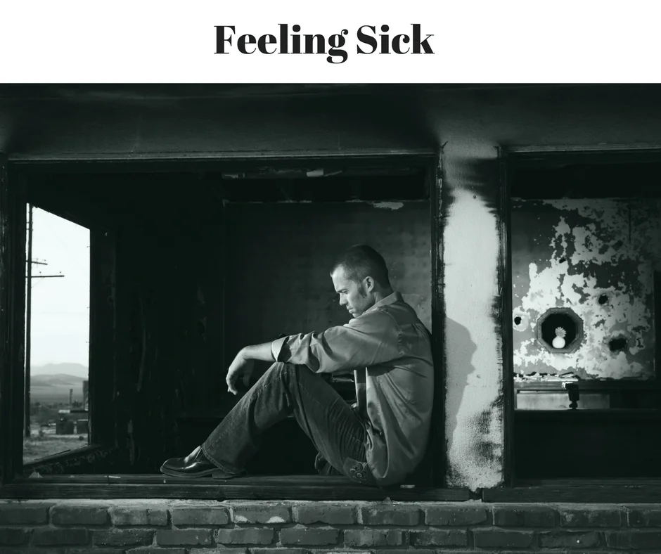 Getting sick, when you are already ill